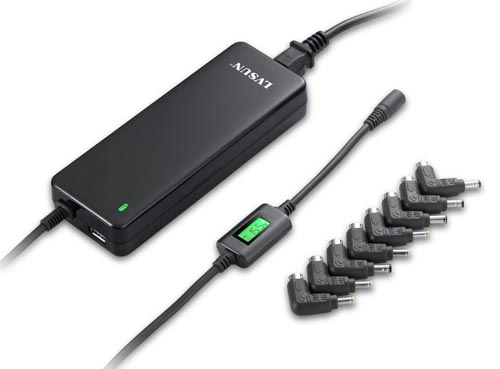 LVSUN龍威盛超薄筆記本電腦萬能適配器LS-PAB120PL