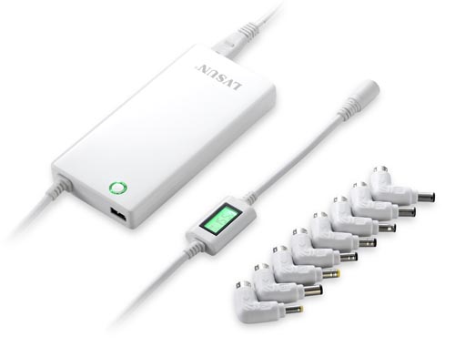 LVSUN龍威盛超薄筆記本電腦萬能適配器LS-PAB90AS
