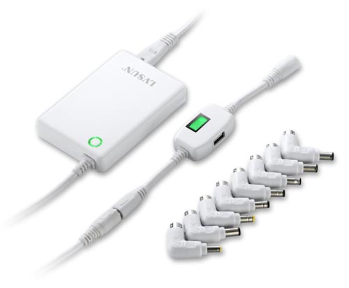 LVSUN龍威盛超薄筆記本電腦萬能適配器LS-PAB90SS